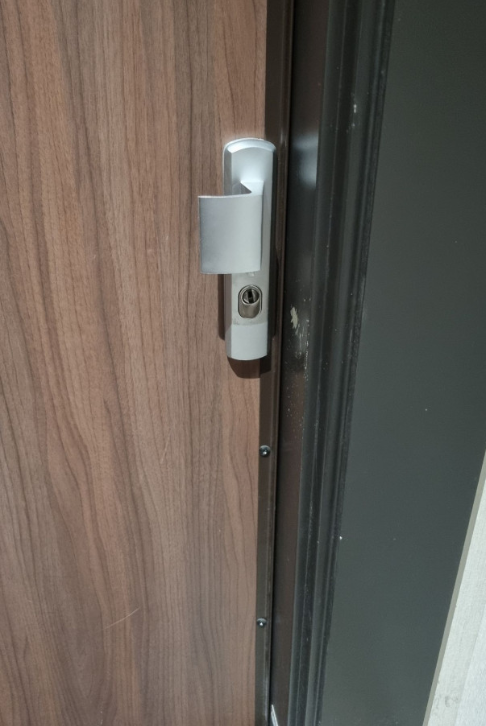 Blindage de porte en acier